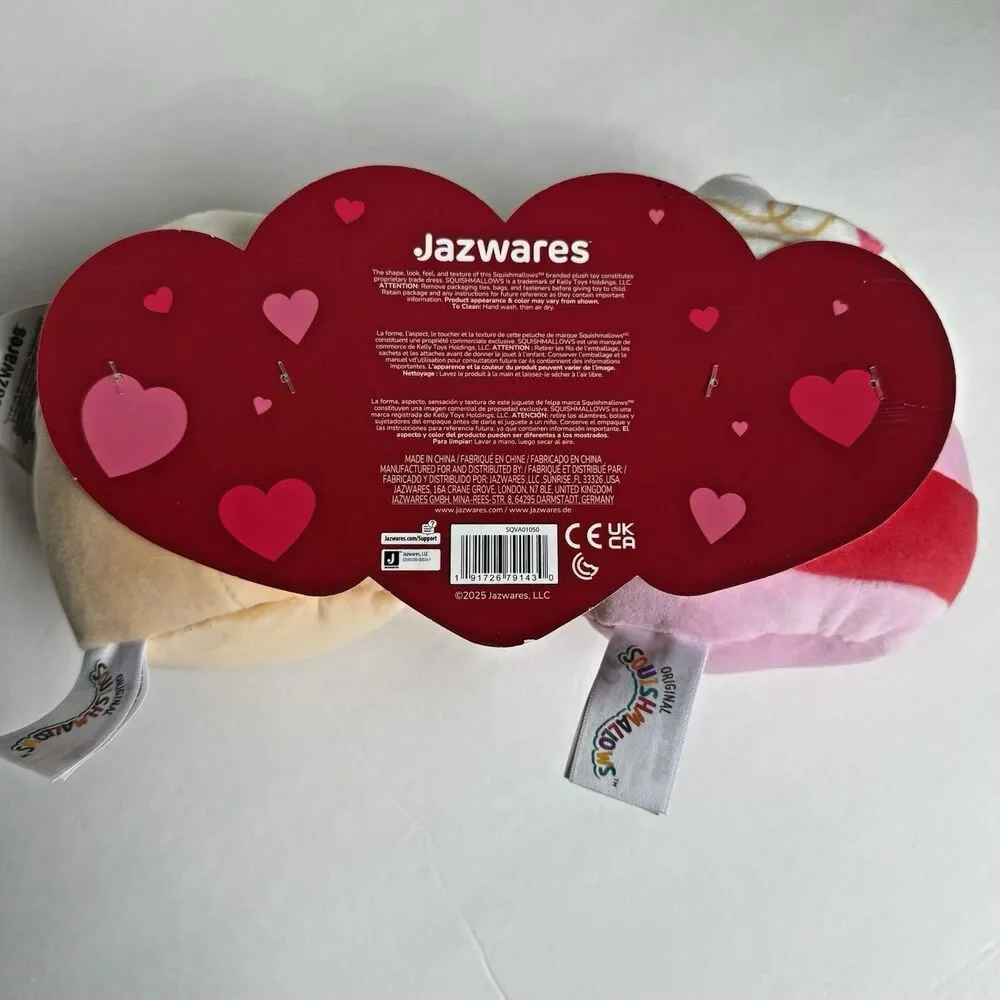 Squishmallows 5” Latte Beata and Cinnamon Roll Anita Coffee Set New NWT